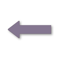 配管ステッカー　方向表示　灰紫(大)【10枚1組】
