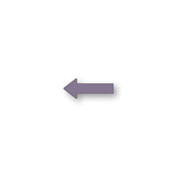 配管カテッカー　方向表示　灰紫(極小)【10枚1組】